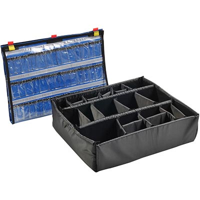 protector pelican 1605 1600ems lid organizer ems