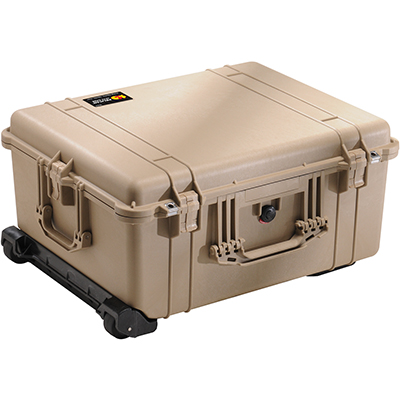 1610 pelican 1610 tan crushproof case