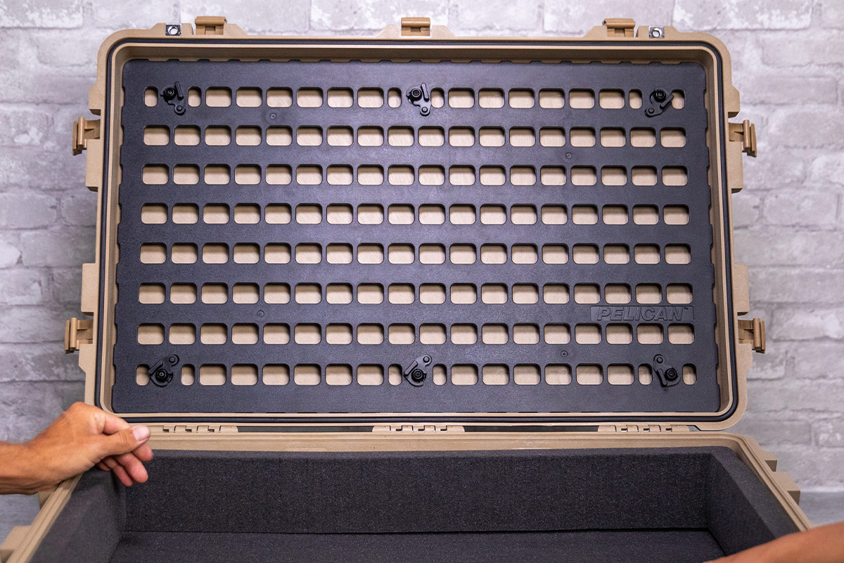 pelican 1650 large lid case panel