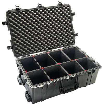 1650 pelican 1650tp trek pak case padded dividers