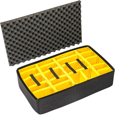 cases pelican 1675 padded dividers 1670 case