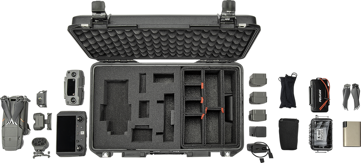 Pelican TrekPak Foam Hybrid Hard Case
